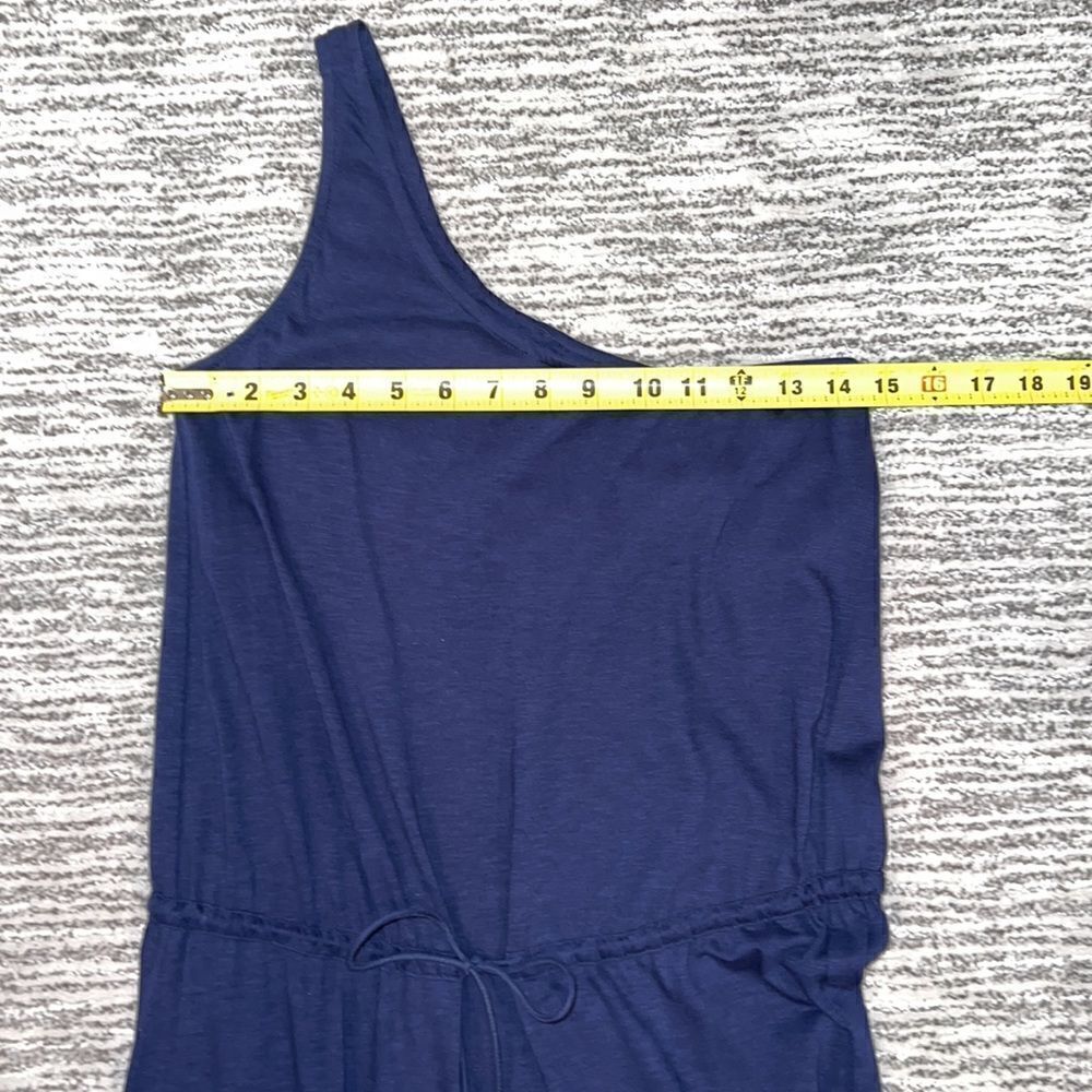 NWT APIECE APART MARAMAR ONE SHOULDER TEE DRESS NAVY Small - Picture 9 of 15